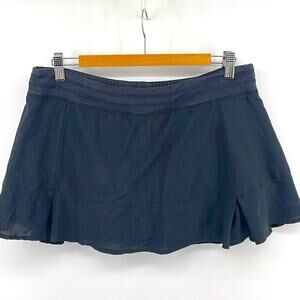 TASC performance athletic athleisure pleated lined golf tennis’s skort sz L